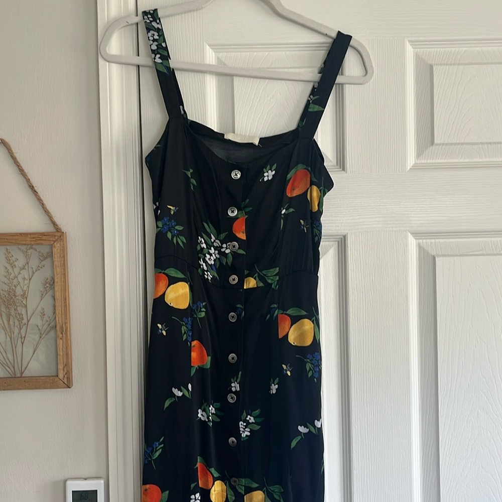 Capulet Navy Fruit Dress